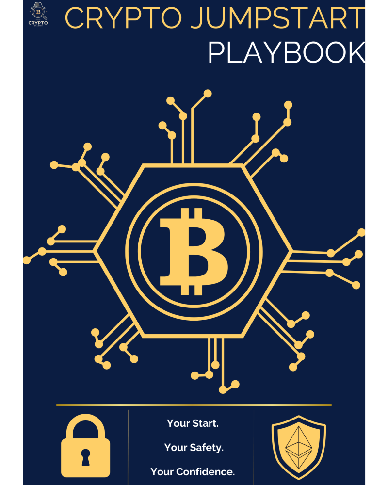 Beginner Crypto Guide - Jumpstart Crypto Playbook cover image for secure crypto beginners