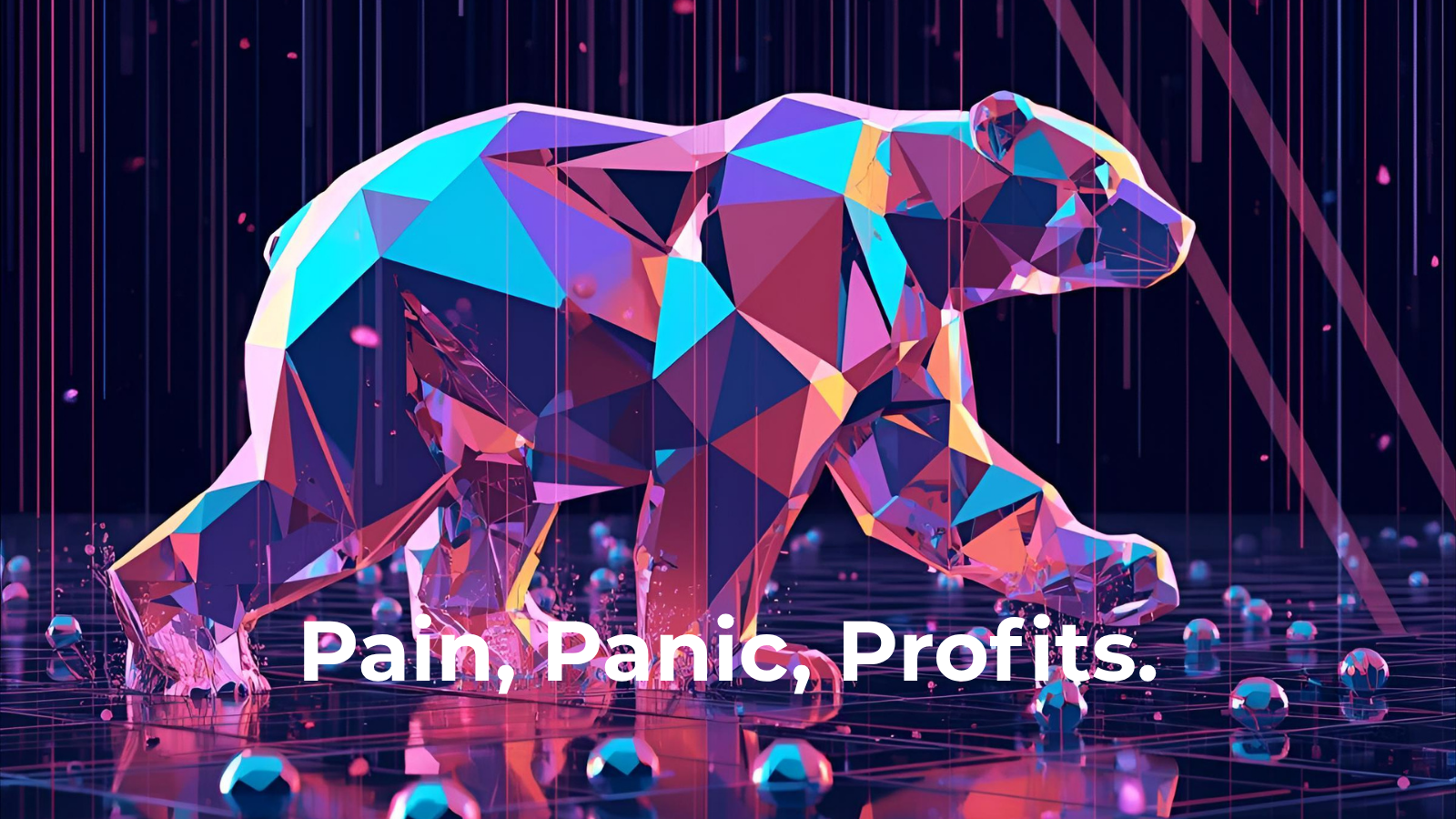 bear representing the crypto bear market and market downturn cycles