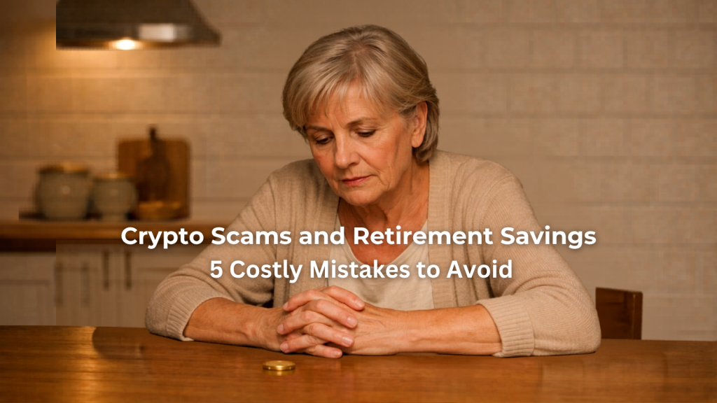 Crypto scams and retirement savings — 5 costly mistakes to avoid